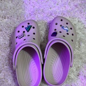Cream colored crocs!